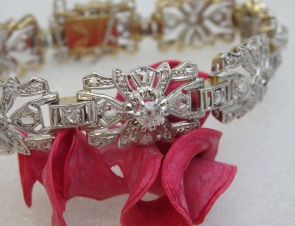 Pulsera de época semiarticulada
